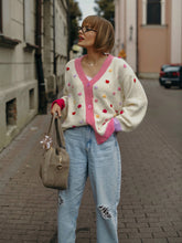 Fluffy Love button-up cardigan